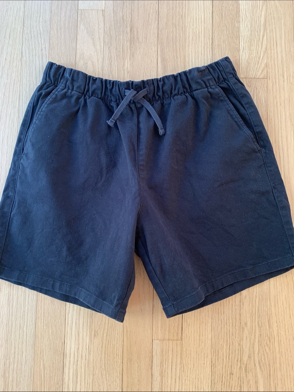 Everlane The Easy Short Men’s Organic Cotton Pull On Pockets Black Size Medium
